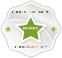 'Famous Software Award' by Download.FamousWhy.com